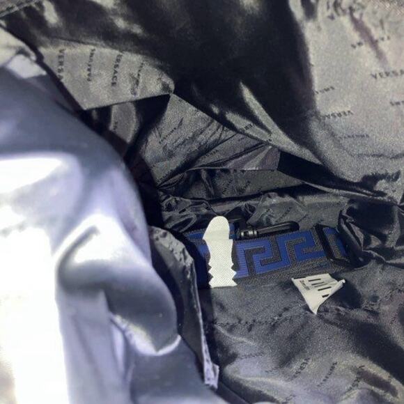 Versace Parfums Charcoal Unisex Backpack Rare - Picture 5 of 6